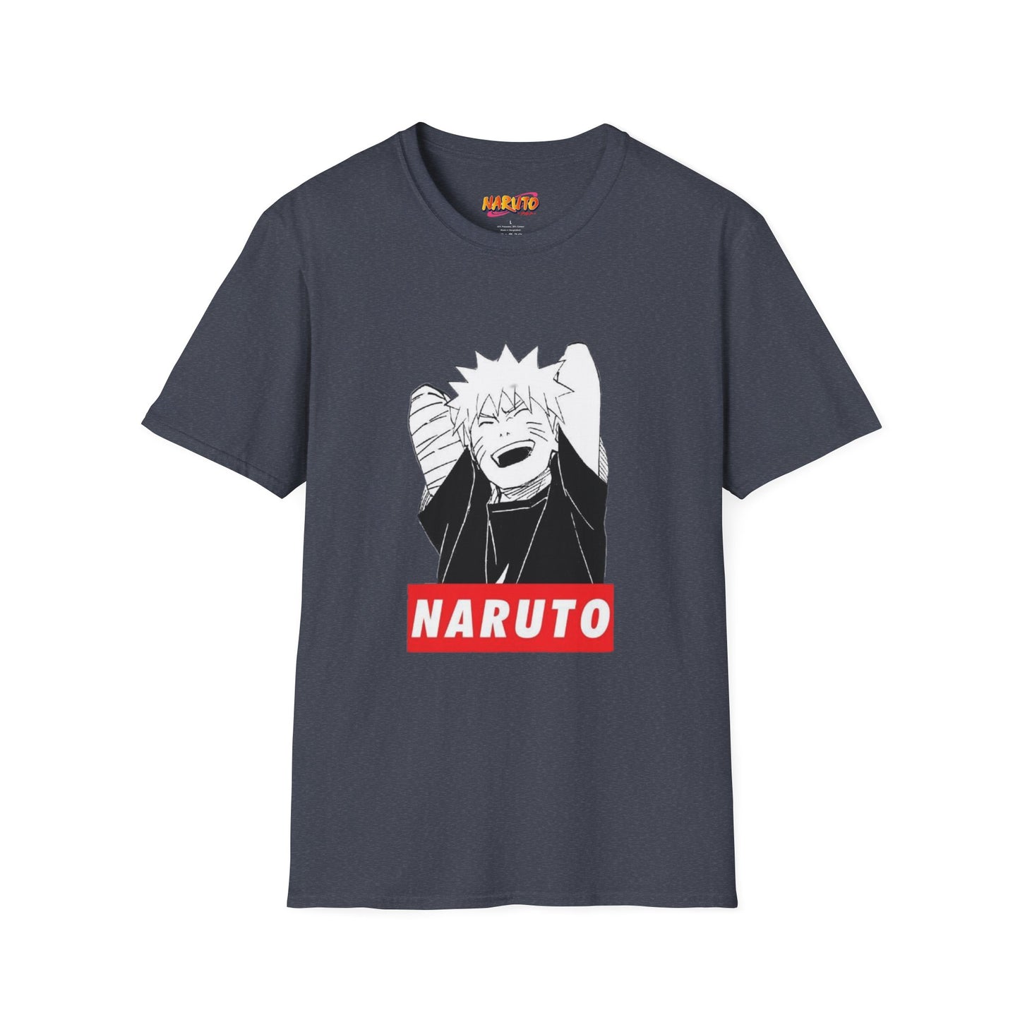 Naruto chill T-Shirt, Unisex Softstyle Tee, Casual Graphic Tee, Gift for Anime Lovers