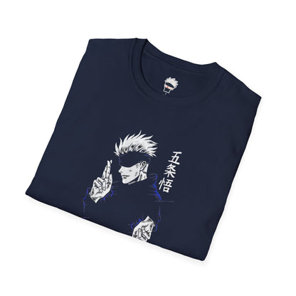 Jujutsu Kaisen Gojo Anime Unisex Softstyle T-Shirt | Casual Graphic Tee