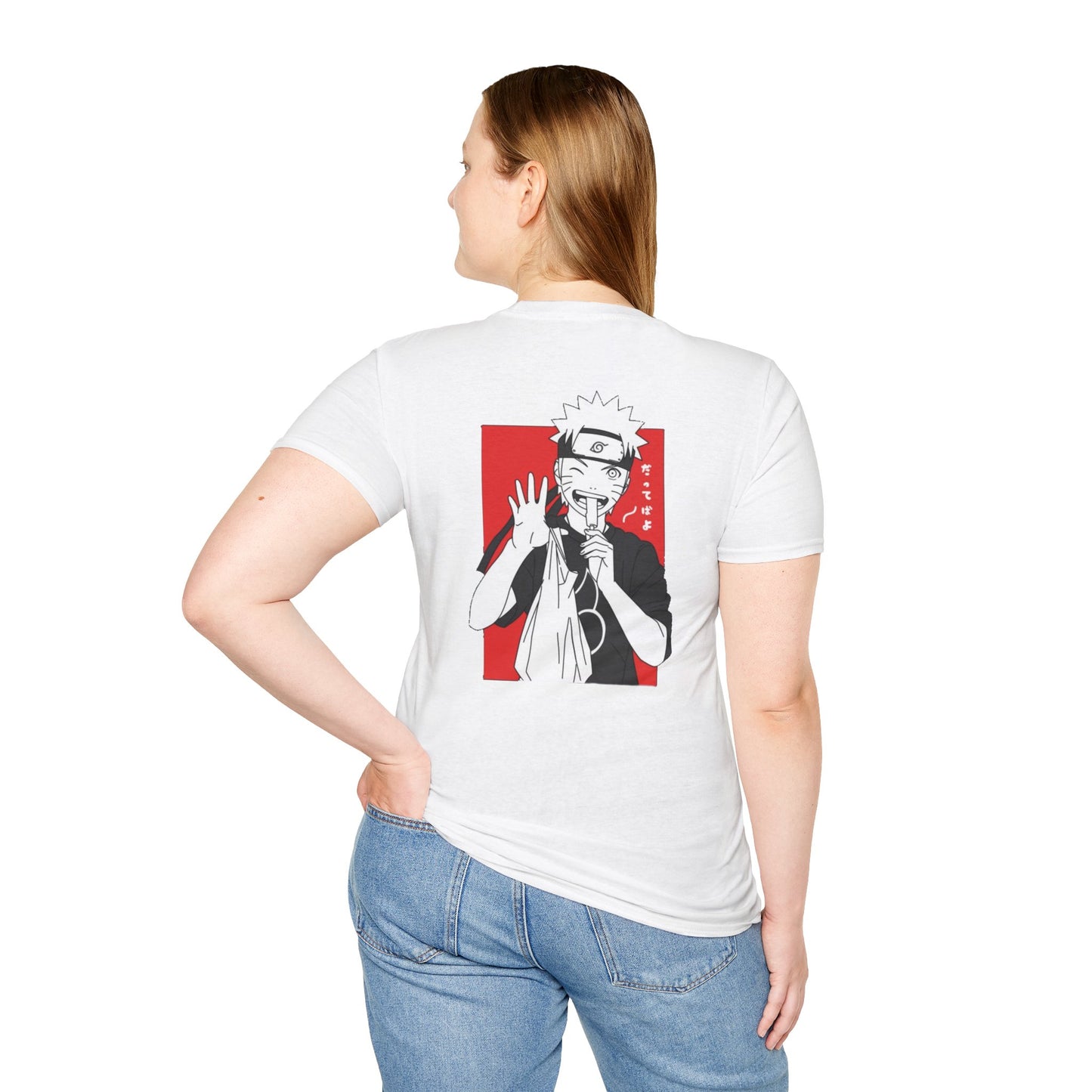 Naruto chill T-Shirt, Unisex Softstyle Tee, Casual Graphic Tee, Gift for Anime Lovers