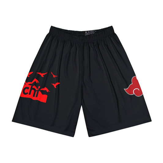 itachi uchiha Design, Men's Athletic, Sportswear for Gym, Beach Wear, Summer Fashion, Casual Workout Shorts