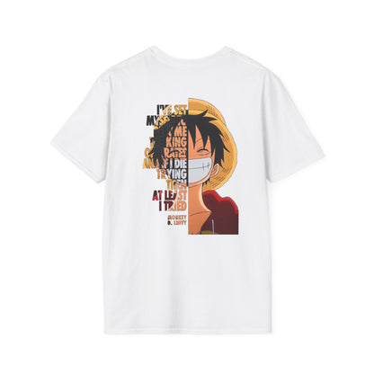 One Piece Adventure - Monkey D. Luffy T-Shirt, Pirate Tee, Anime Shirt, Casual Wear