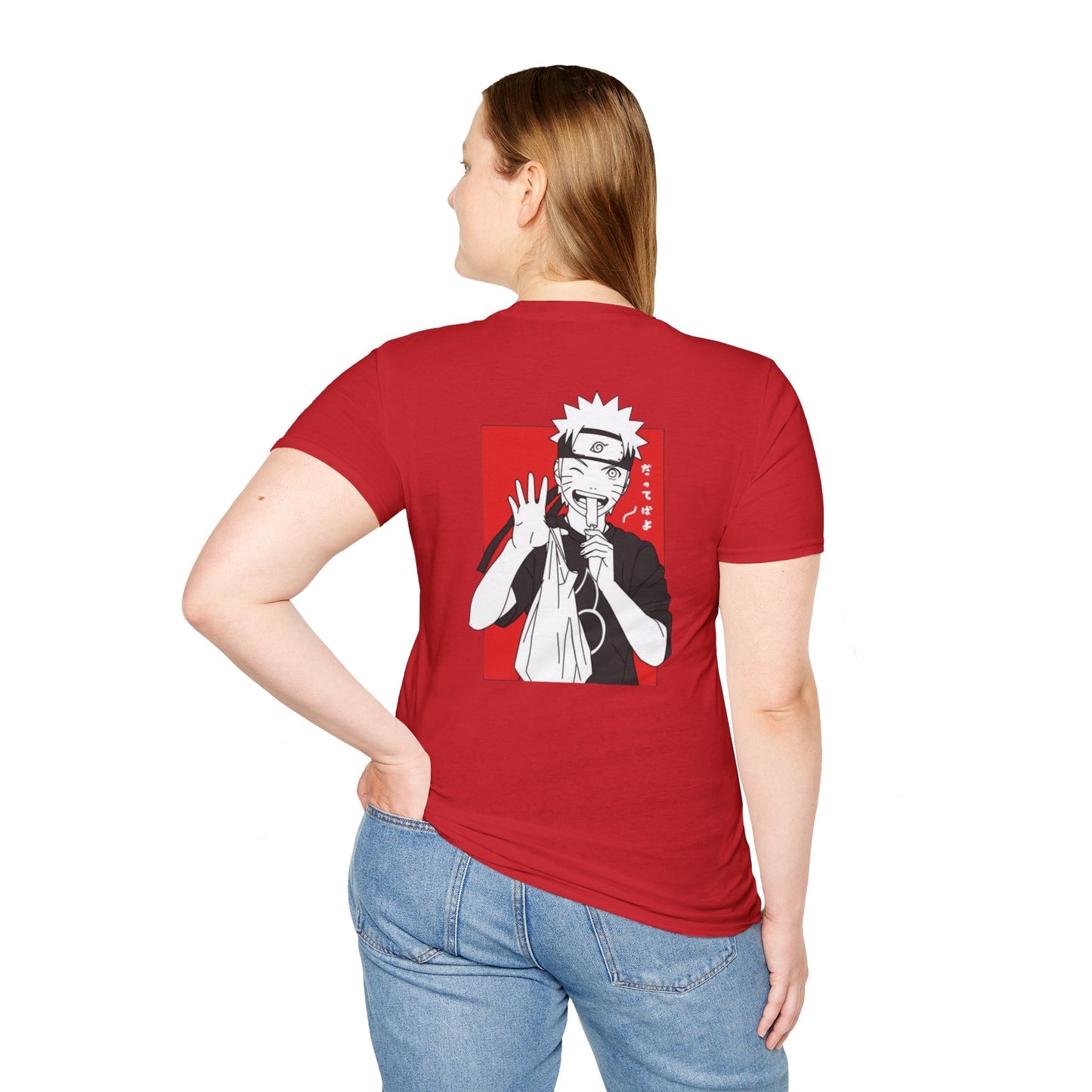 Naruto chill T-Shirt, Unisex Softstyle Tee, Casual Graphic Tee, Gift for Anime Lovers