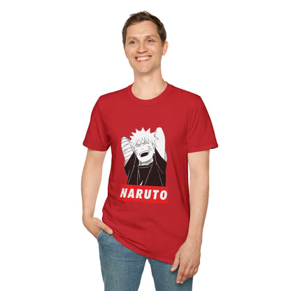 Naruto chill T-Shirt, Unisex Softstyle Tee, Casual Graphic Tee, Gift for Anime Lovers
